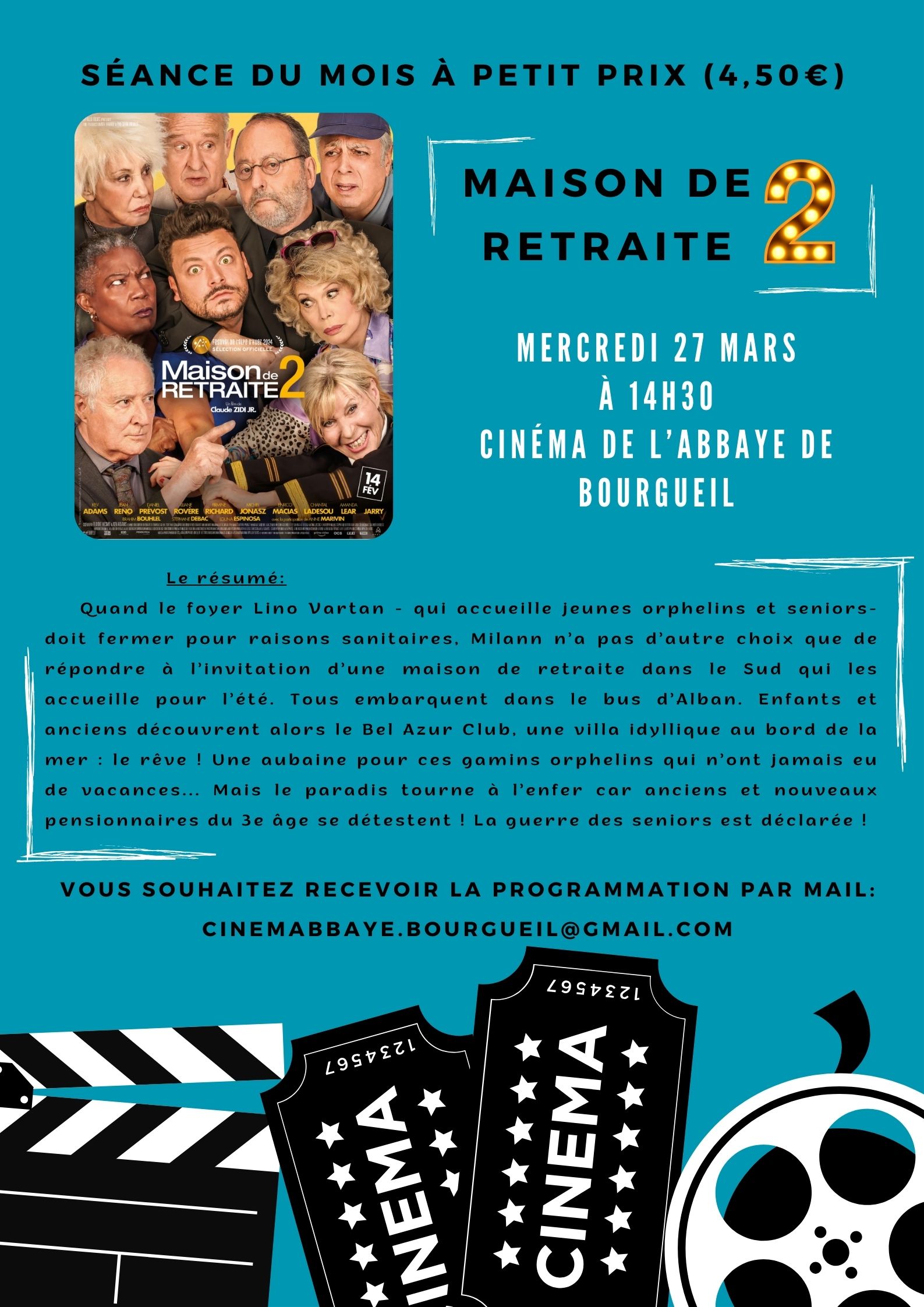 Ciné sénior “Maison de retraite 2”