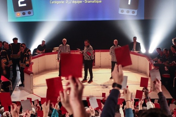 match d’improvisation théâtrale