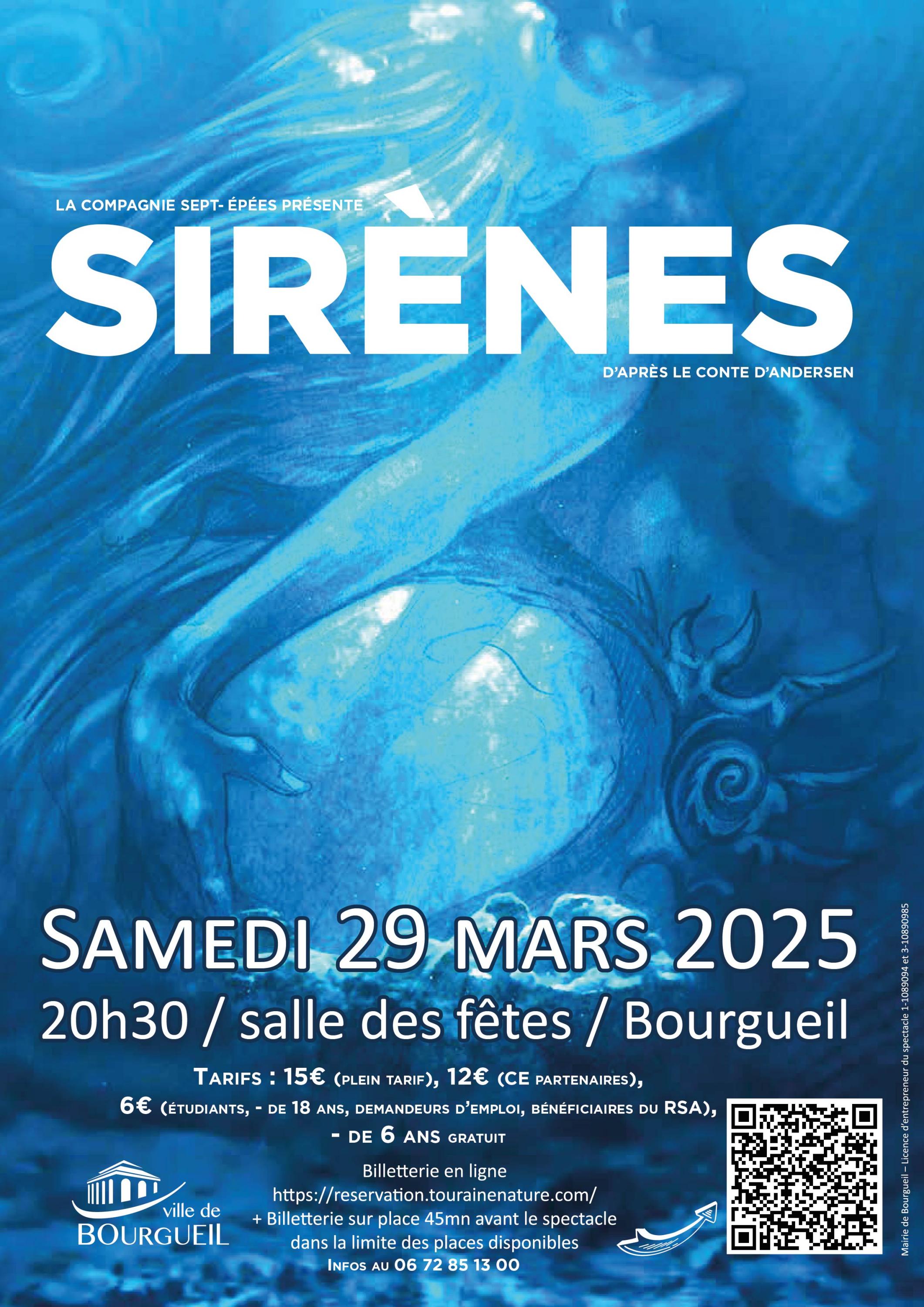 « Sirènes » Théâtre avec la Compagnie Sept Epées