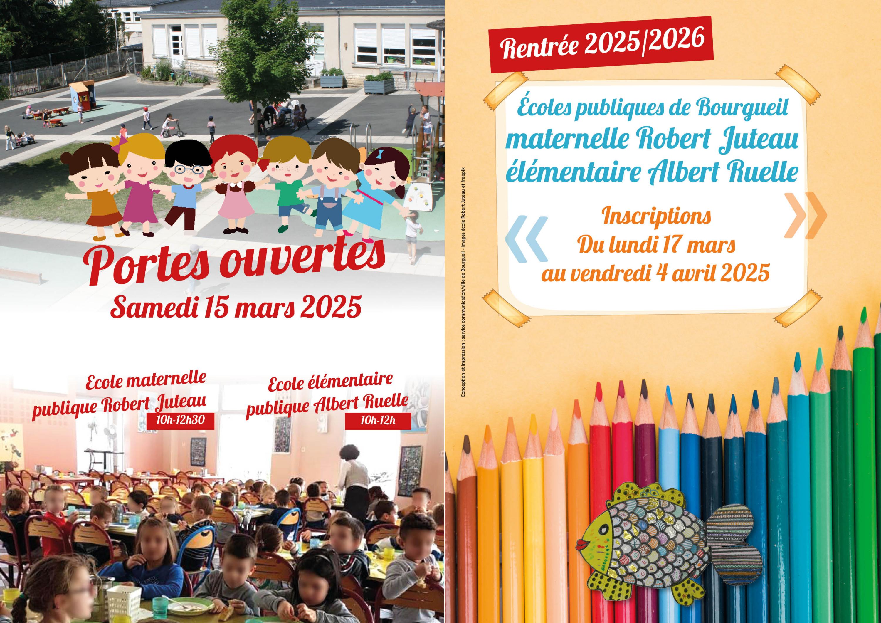 Portes ouvertes des écoles maternelle et élémentaire publiques