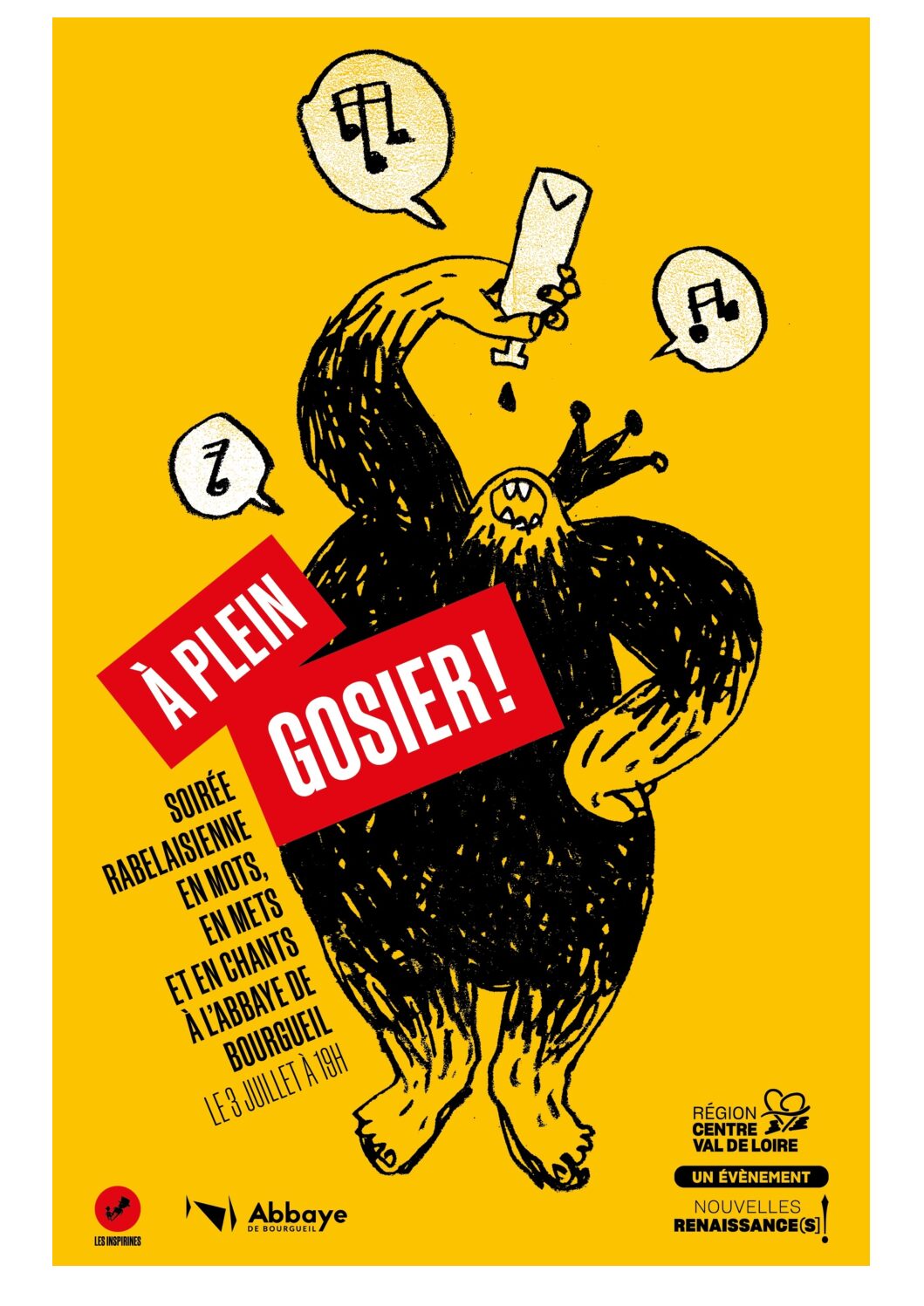 A plein gosier ! Théâtre & chant à l’Abbaye