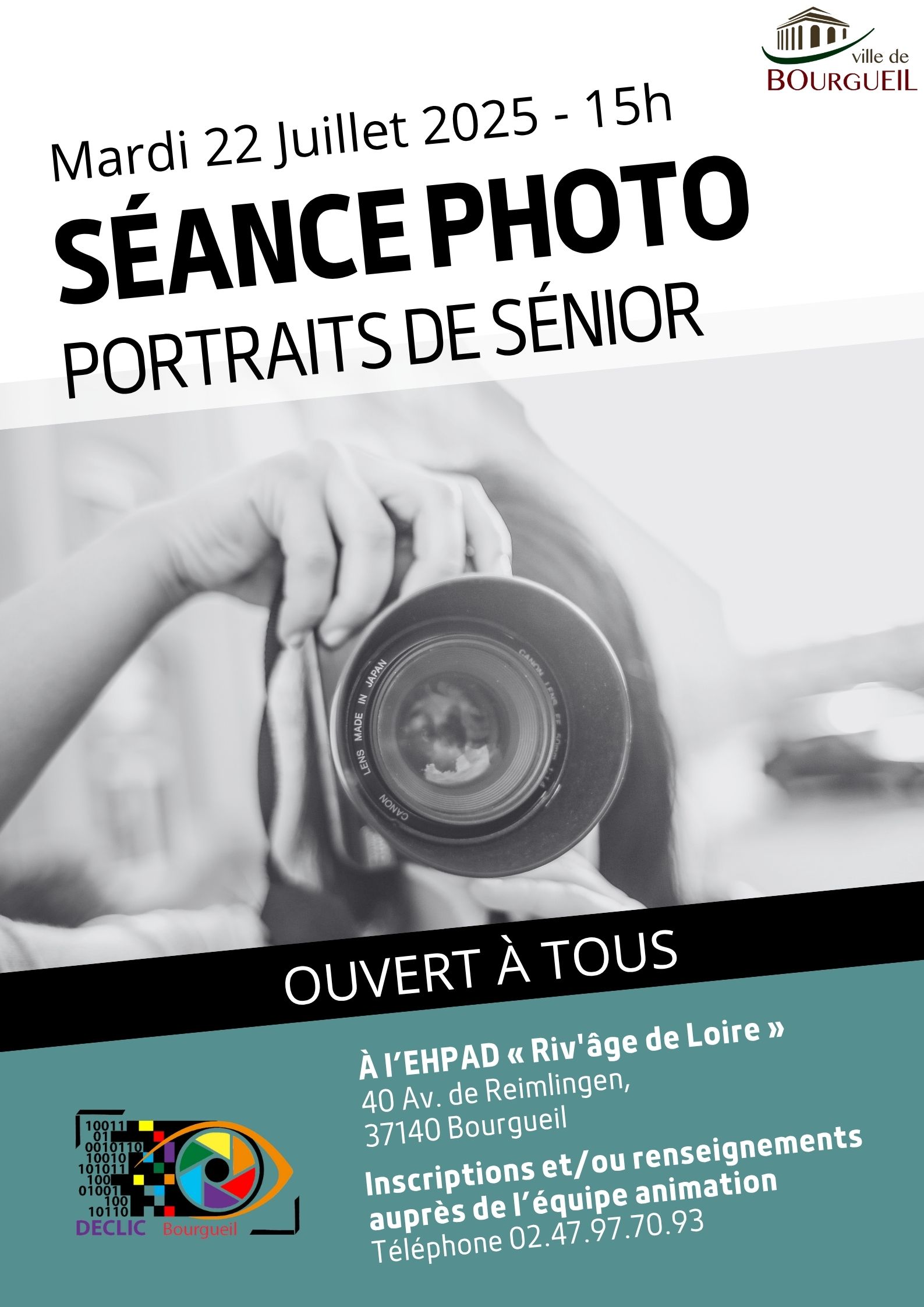 Séance photo / Portraits de sénior – EHPAD