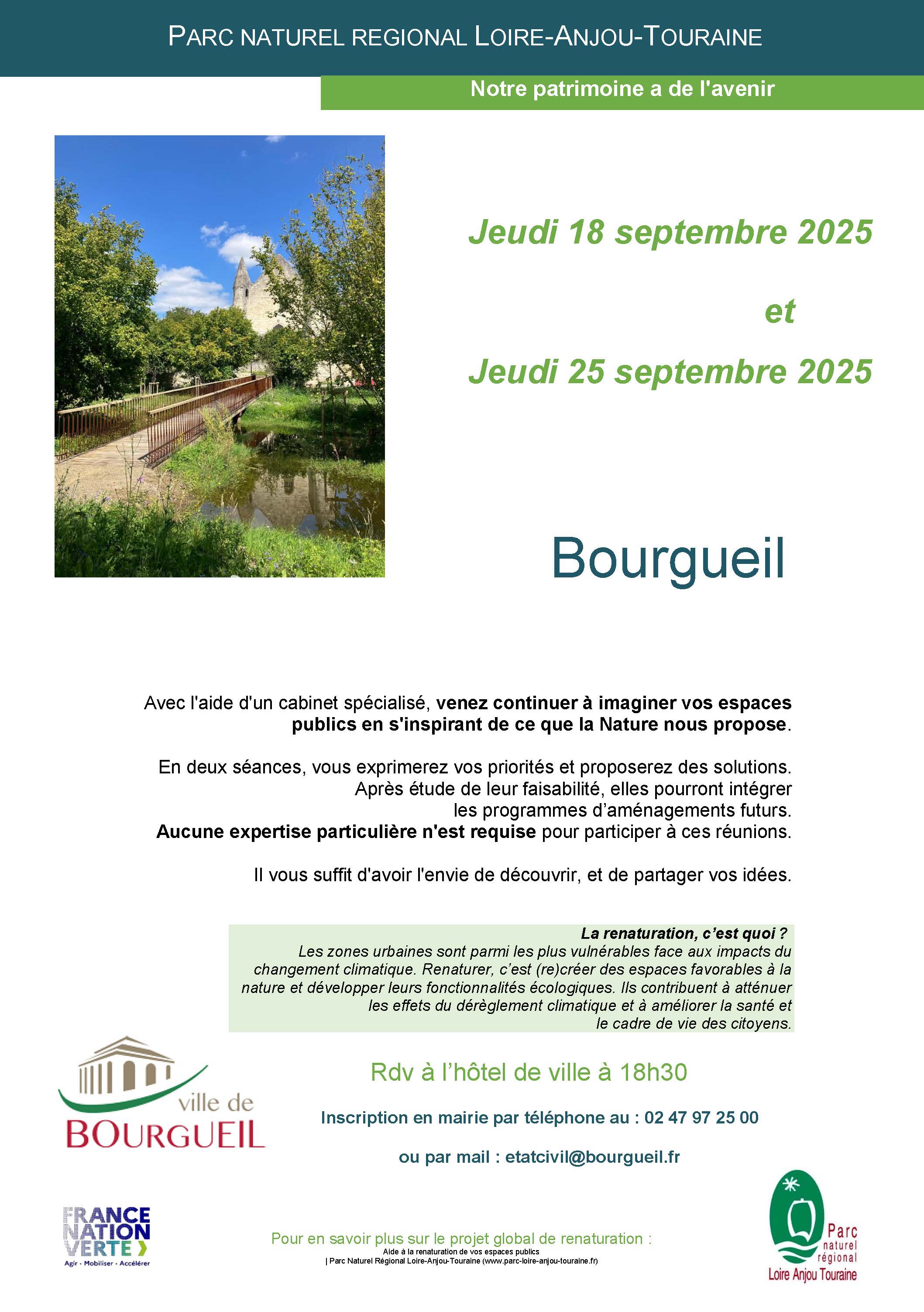 Parc naturel régional Loire-Anjou-Touraine – Réunions