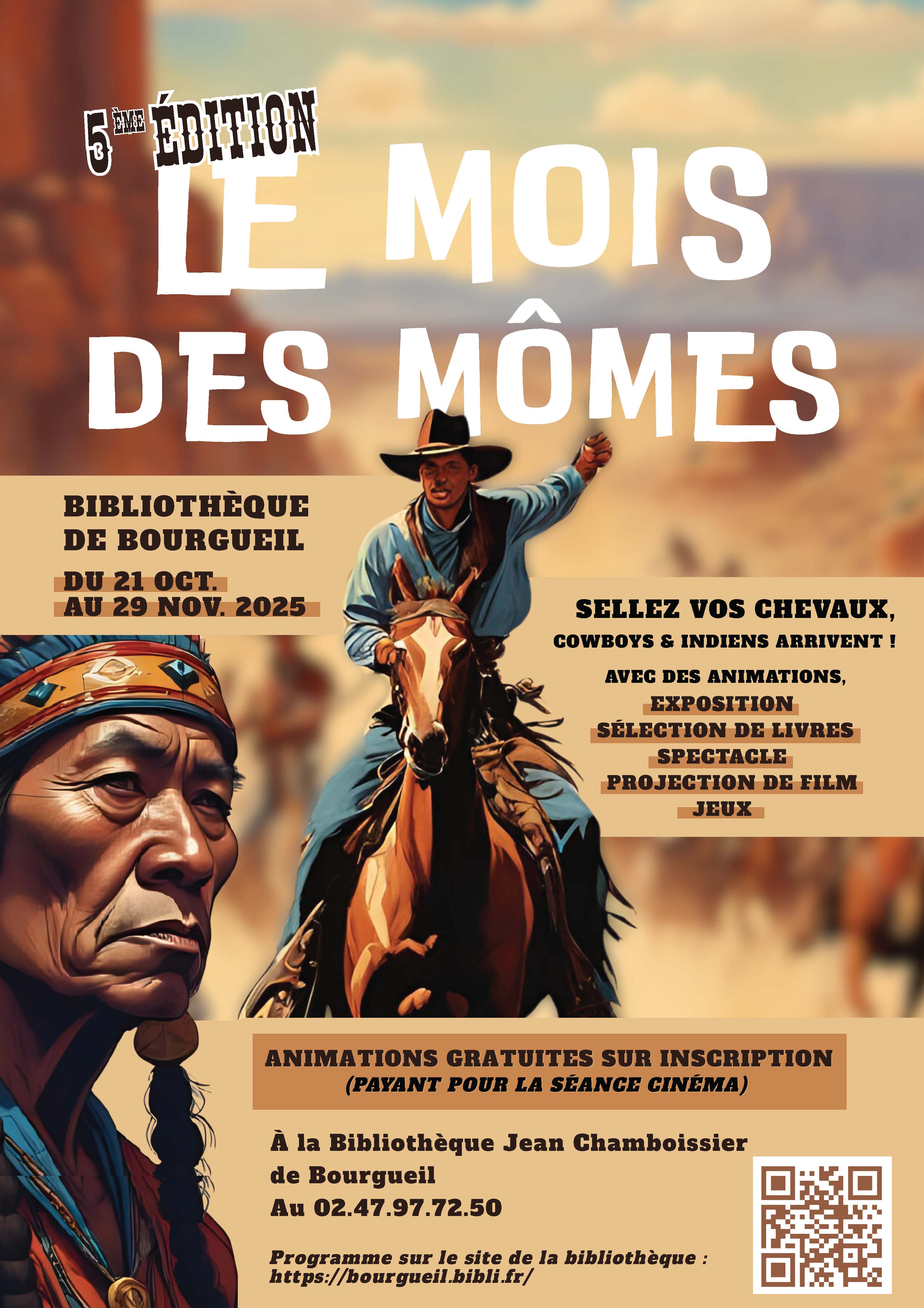 Mois des mômes – Cowboys & Indiens