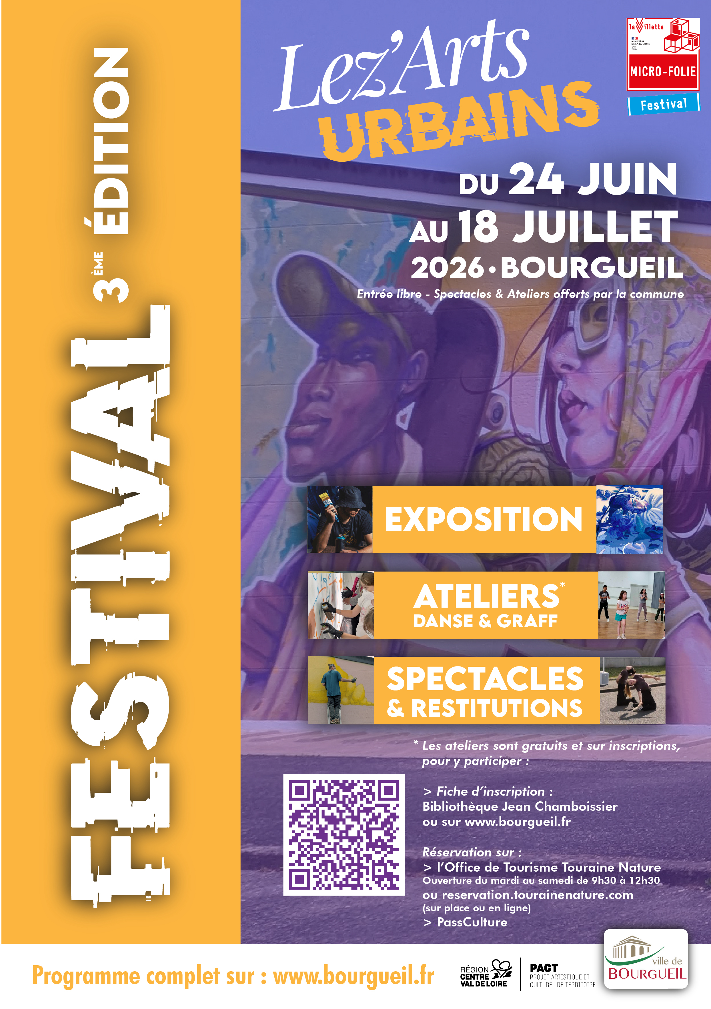 FESTIVAL LEZ’ARTS URBAINS, 3ème ÉDITION