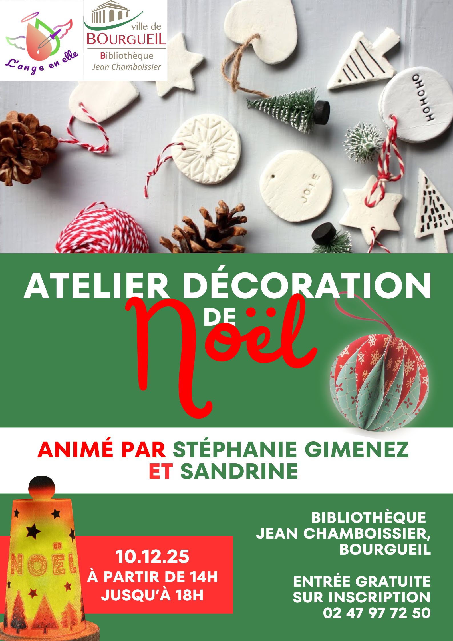 Atelier “Décoration de Noël”