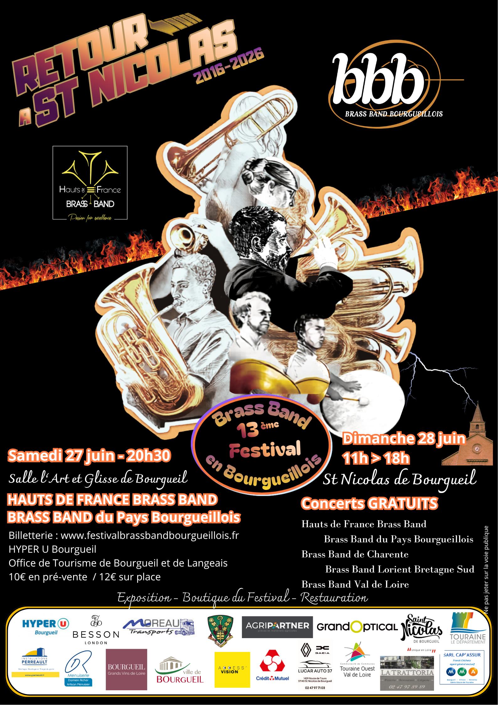 FESTIVAL BRASS BAND EN BOURGUEILLOIS