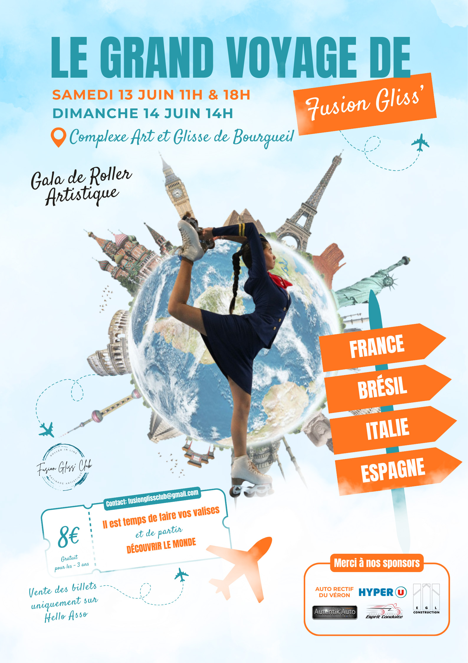 Gala Fusion Gliss’ club