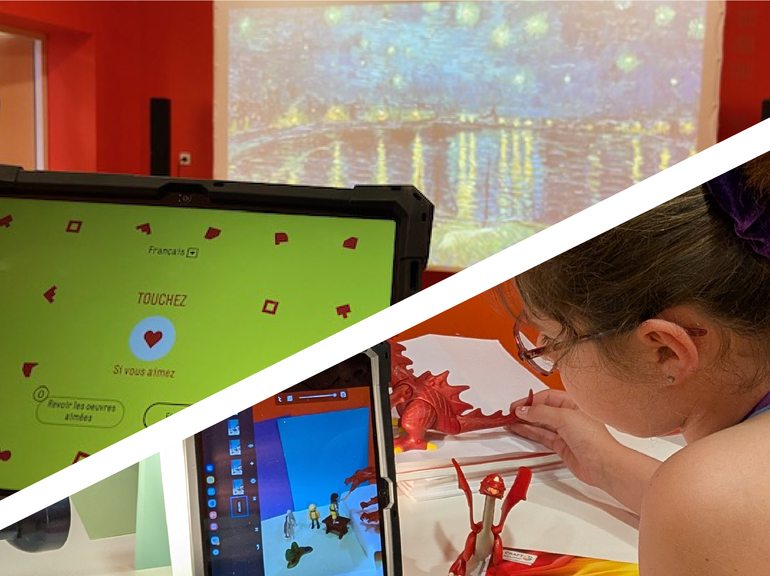 Atelier Microfolie « L’Europe en Stop Motion »