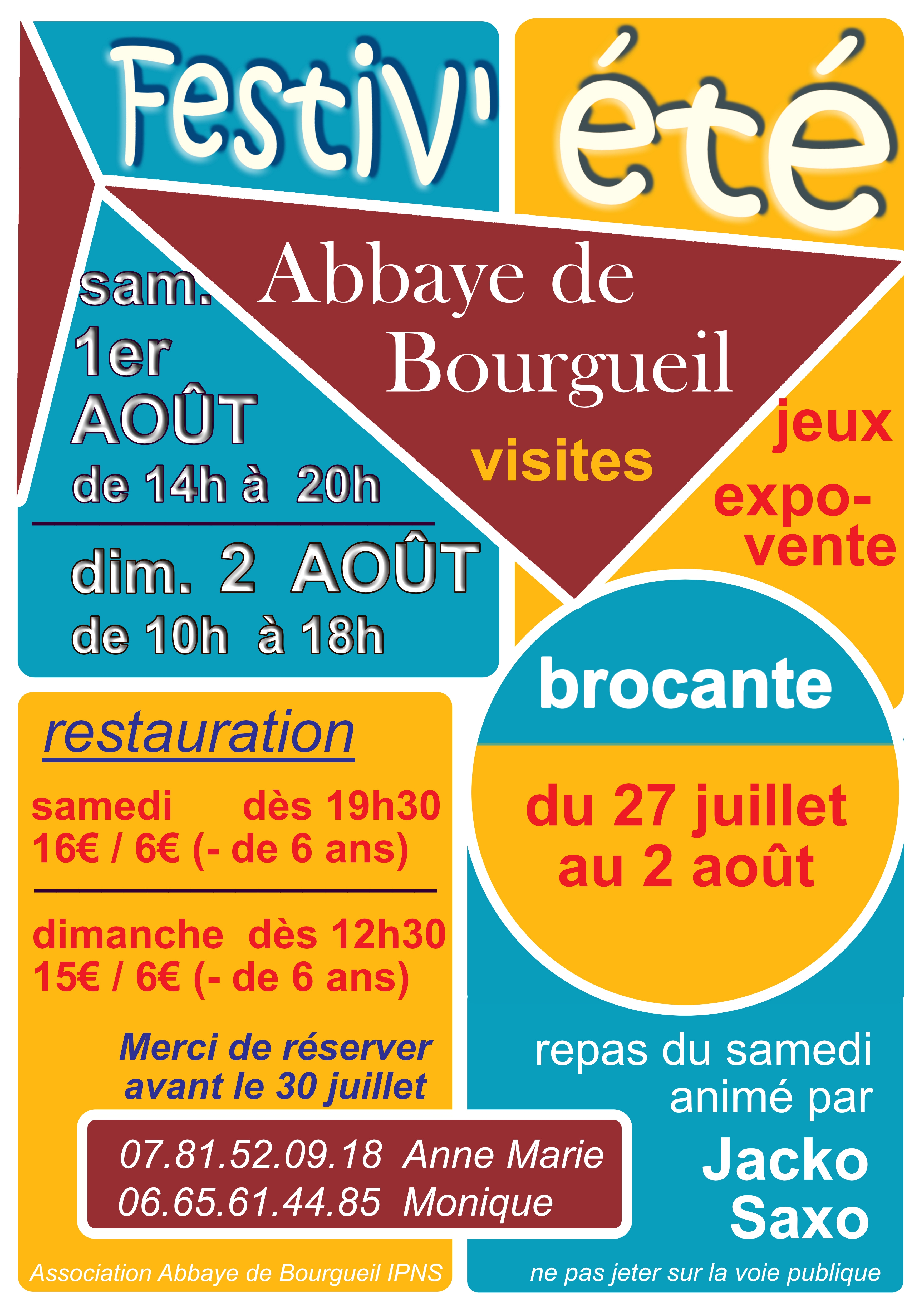 Festiv’été journées de l’Abbaye