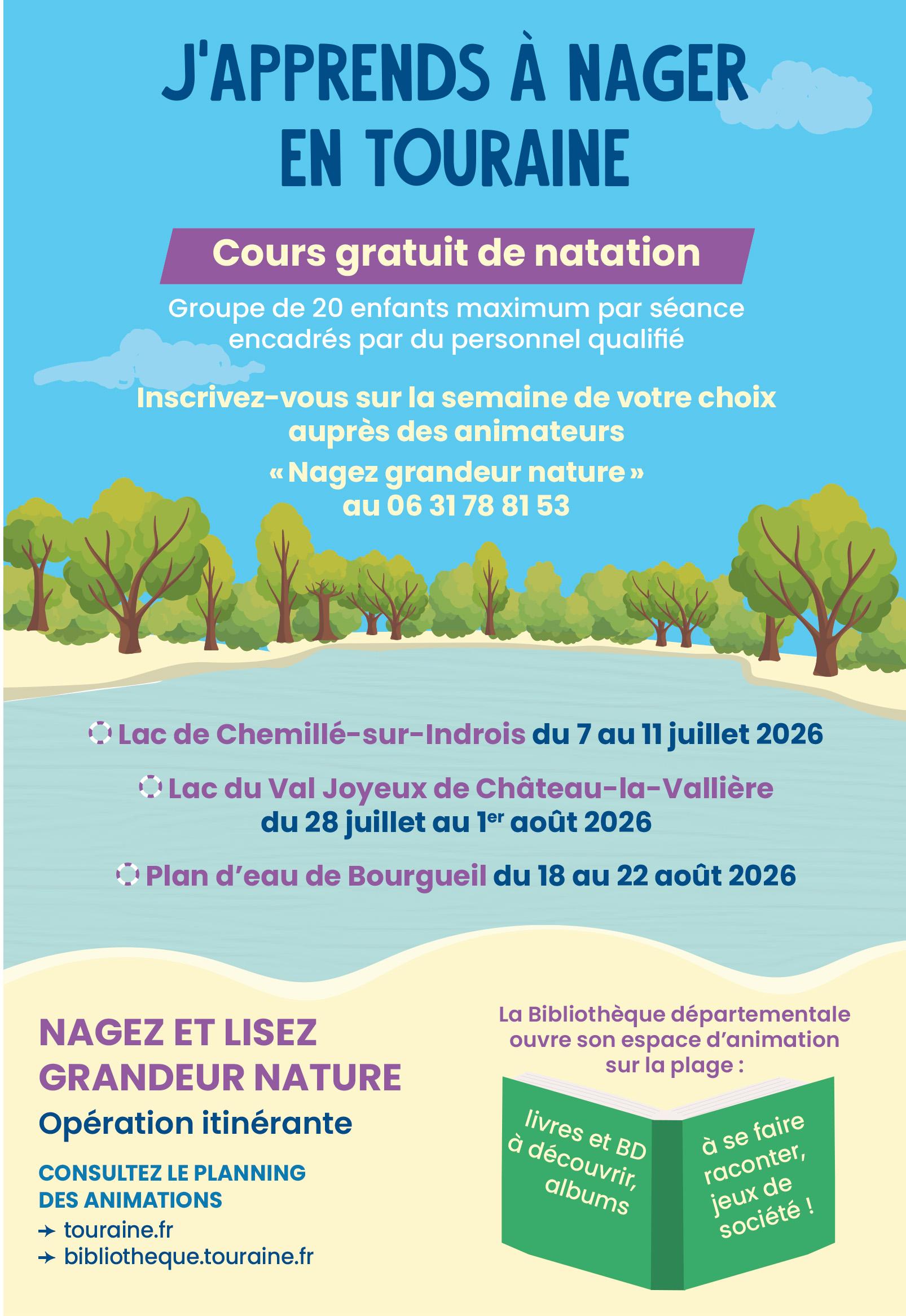 Bouquinez les pieds dans l’eau !