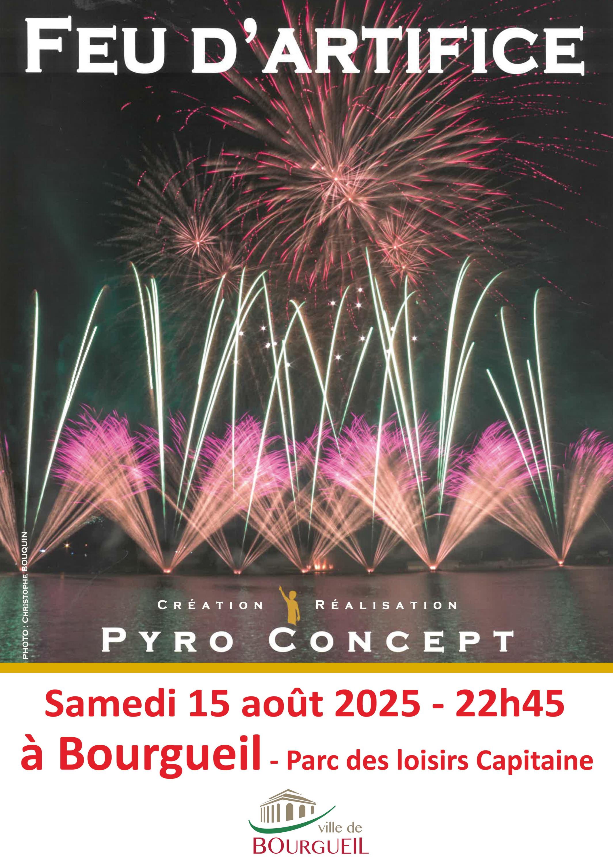 Feu d’artifice du 15 août