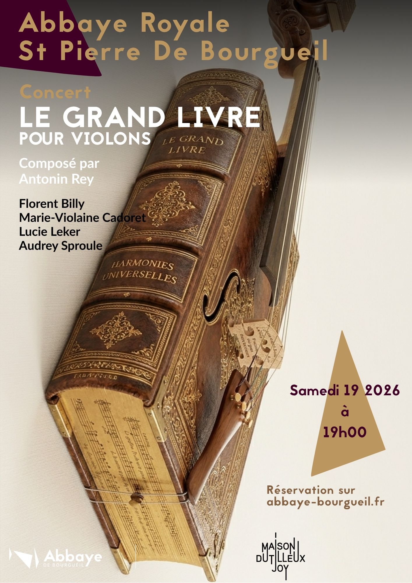 LE GRAND LIVRE POUR VIOLON(S) CONCERT