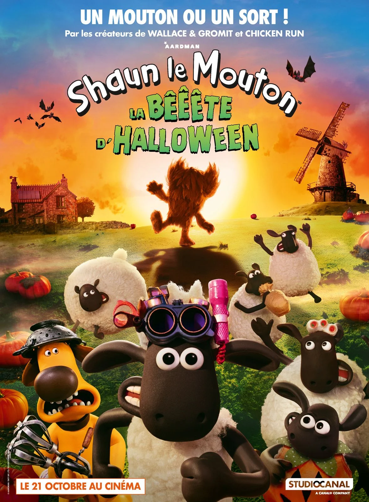 Film : Shaun le mouton, la bêêête d’halloween – Mois des Mômes