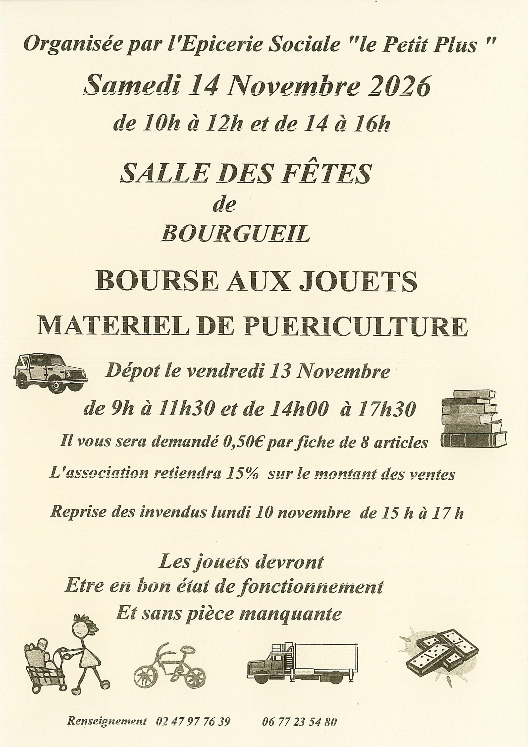 Bourse aux jouets